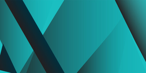 Blue modern abstract wide banner with geometric shapes. Dark blue abstract background. Vector illustration.esp10