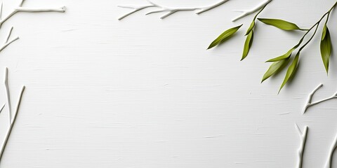 Poster - Crisp White Textured Background with Subtle Patterns for Elegant Design and Creative Projects in a Minimalist Aesthetic Appeal