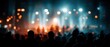 © Be i am - photo background of bokeh people in bright lights on stage where everyone is in the background and out of focus