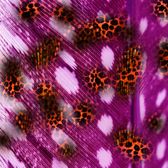 Wall Mural - colorful fashion print leopard designs.fabric fashion pattern.wave textile print design,illustration