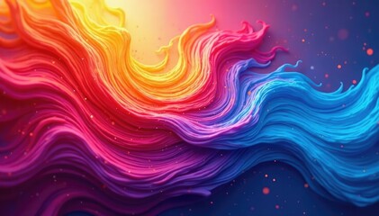 Wall Mural - abstract swirling background, perfect for design projects vibrant colors, dynamic motion , colors, s