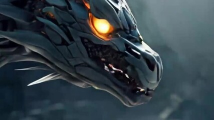 Dragon nano robo big size , ai video generative