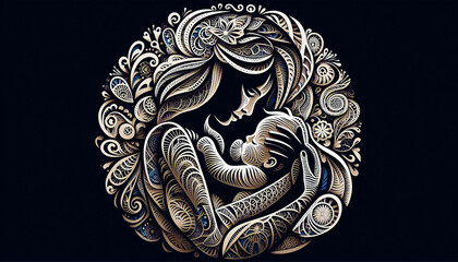  Nestled in Details – Laser-Cut Motherhood in Digital Form, Mother's Day Special