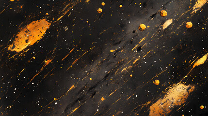 Wall Mural - dark surface texture with scattered particles and ashes. [celestial ruins] | nebula ashes | dying li