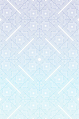 Wall Mural - Gradation abstract line pattern background