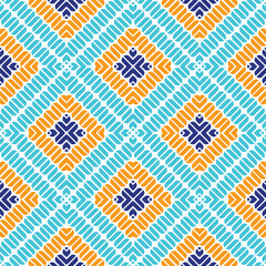 Wall Mural - colorful abstract geometry line pattern