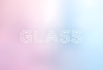 Poster - Sleek Interface Concept With Frosted Glass Effect, Crisp Text And Gradients, Modern Design For Apps And Websites. Perfect For User Interfaces. Offers A Clean, Elegant Aesthetic.