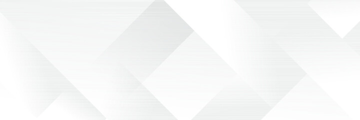Wall Mural - abstract pattern white geometric banner design background.