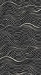 © Rodriguez - Monochrome Waves: Abstract Line Art, Black & White Texture