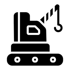 Wall Mural - lifter solid icon