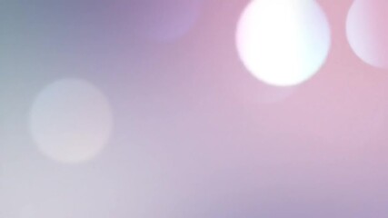 Wall Mural - soft, dreamy abstract bokeh background with out-of-focus pastel purple, pink, and white lights.