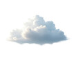 © Zakir - Realistic fluffy cloud element for transparent background weather design and forecast visuals.