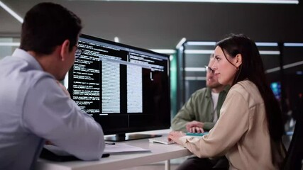 Fototapete - Agile Coding Of Computer Software