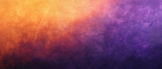Canvas Print - abstract texture background with orange and purple gradient; artistic backdrop for graphic design pr