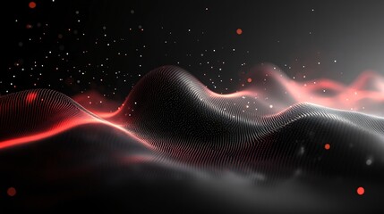 Wall Mural - hi-tech infrared beam grid minimal background