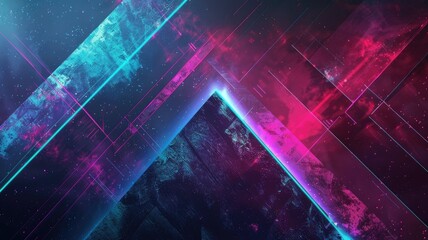 Abstract of digital shape or line and technological cyber style particle design connect in surreal electronic shape designing. High tech scenery express seamless pattern perfect for wallpaper. AIG53.