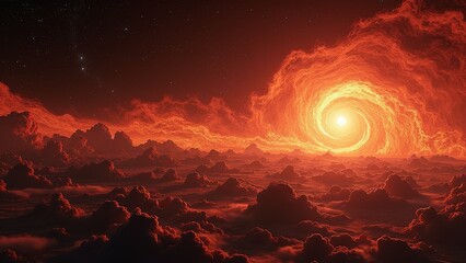 Landscape Map of the Space Vortex Nebula