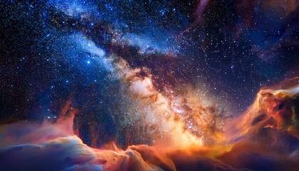 Wall Mural - nebula space photo