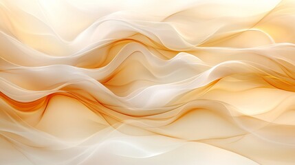 Wall Mural - abstract golden waves background elegant and flowing design with dynamic lines and soft gradient