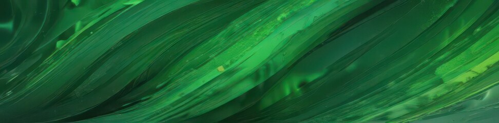 Wall Mural - Abstract swirling green texture, vibrant hues , color, graphic, bright
