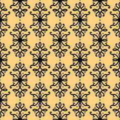 brown pattern black line blanket texture, ikat ethnic, geometric shape abstract seamless, ethnic-mot