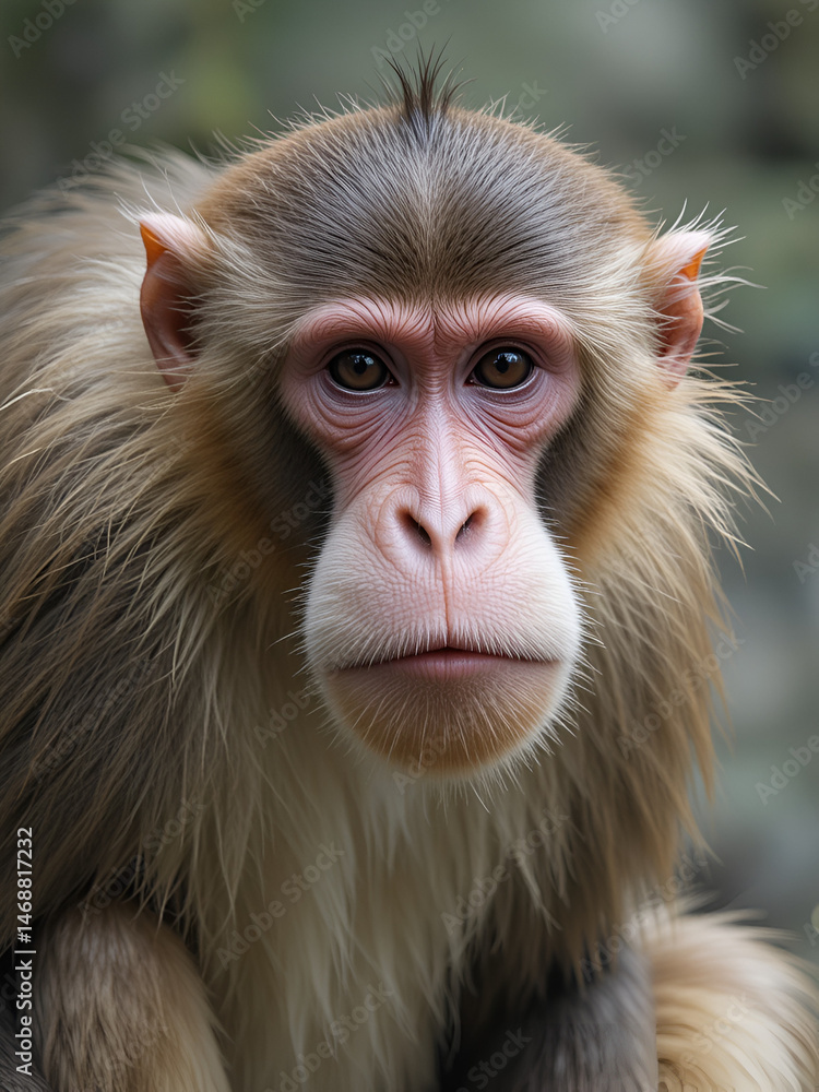 Proboscis Monkey or Long-nosed Monkey (Nasalis larvatus) is native to ...