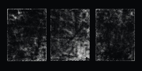 Fototapete - Grunge Urban Backgrounds set.Texture Vector.Dust Overlay Distress Grain ,Simply Place illustration over any Object to Create grungy Effect .abstract,splattered , dirty, texture for your design.