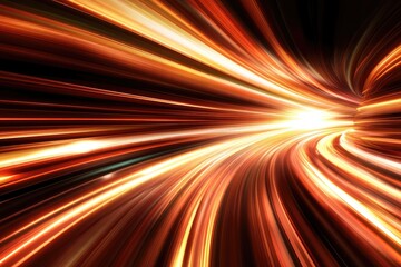 Wall Mural - abstract speed tunnel (2)