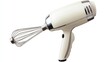 © muhammad - Retro-styled hand mixer, cream color, whisk attachment