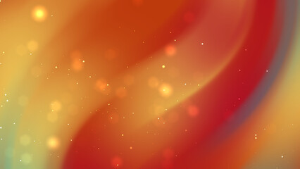 Wall Mural - vibrant abstract design with smooth color gradients and shimmering particles, creating a dynamic and