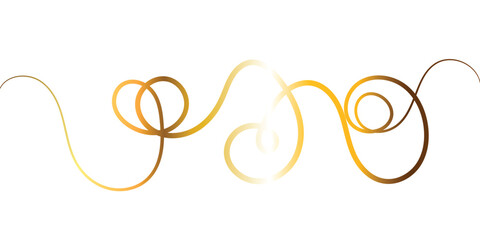 Elegant Gold Line Art Design for Luxury Branding.This image features a sophisticated, gold line art design with flowing curves and organic shapes.