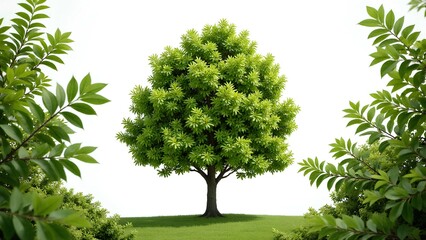 tree isolated on white background