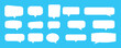 © DESIGNER NISA - speech bubbles collection, vector illustration.blank text bubbles for comics, banners and more.Props for photos on weddings featuring cute and funny phrases.