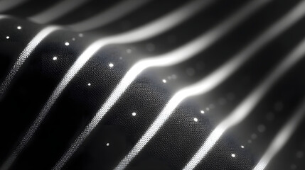 Wall Mural - blue technology abstract photon big data network creative illustration