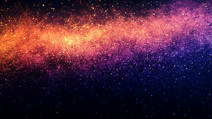 Wall Mural - colorful galaxy with glittering star dust in space cosmic nebula background abstract universe illust
