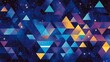 © Bagus Skak - Cosmic Triangle Abstract Galaxy.
