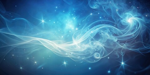 Fototapete - Celestial Streamers An ethereal dance of light and cosmic dust across a vibrant, star-studded expanse.