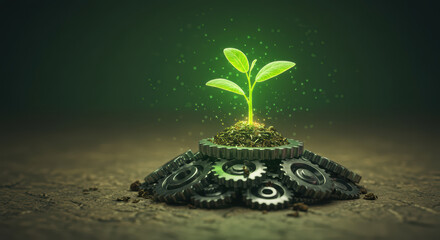 Growth among gears