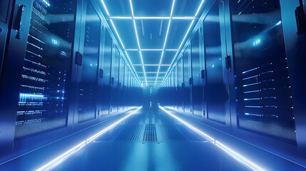 Futuristic environment for strategic data center operations and digital infrastructure