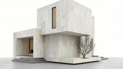Aufkleber - modern building facade