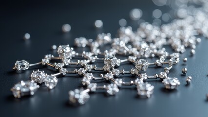 Silver molecular structure image