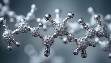 Silver molecular structure image