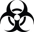 © freevectora - biohazard symbol icon vector illustration