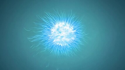 Wall Mural - energy burst: the image depicts a mesmerizing display of raw energy emanating from a central point, 