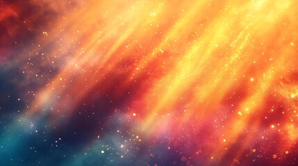 Wall Mural - brushed warm glow holographic metallic Photography background