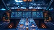 © Berkah - Advanced aircraft interior cockpit technology with holographic displays
