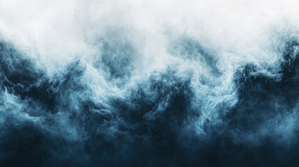 Wall Mural - abstract celestial swirls a dreamlike bluescape