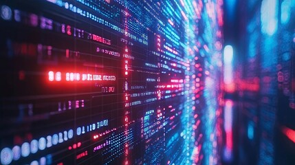 binary code background