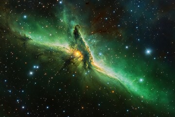 nebula in deep space