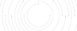 © Fannaan - Spiral sound wave rhythm line dynamic abstract vector background. Modern technology rounded lines. Abstract white background with black circle rings. Artificial intelligence concept